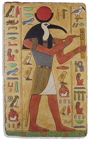 Thoth, god of writing