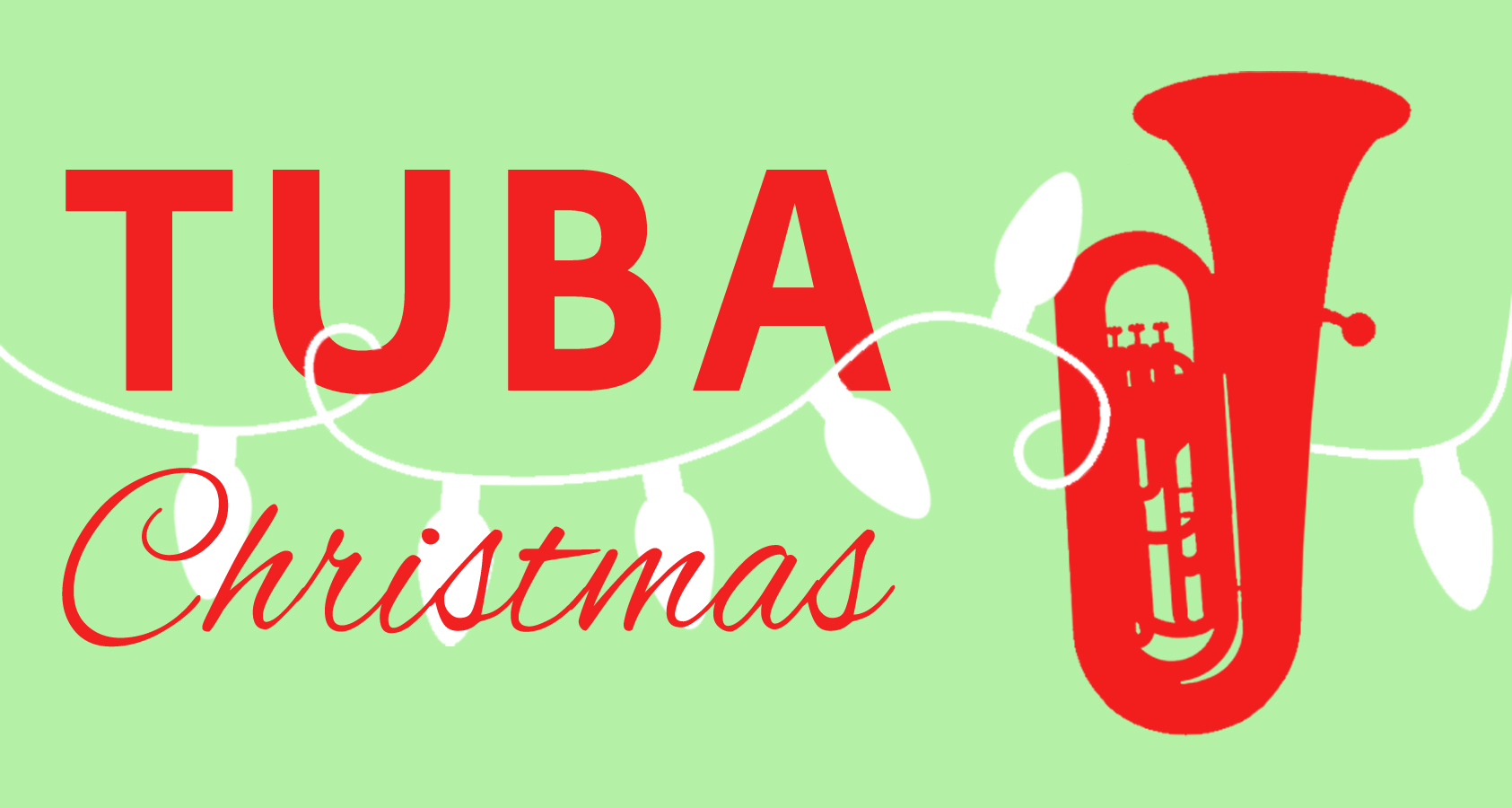 Tuba Christmas Logo